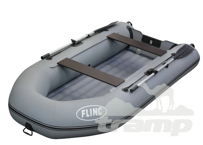 Лодки ПВХ Моторно-гребная лодка Flinc FT320A НДНД (серый) модель 2025 г