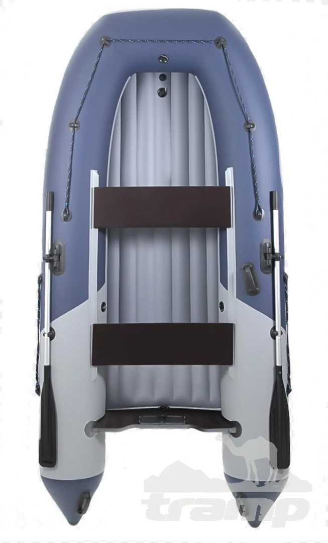 Лодки ПВХ Лодка Grouper GR 335W (кокпит 80 см) НДНД (серо - графитовый) модель 2025 г