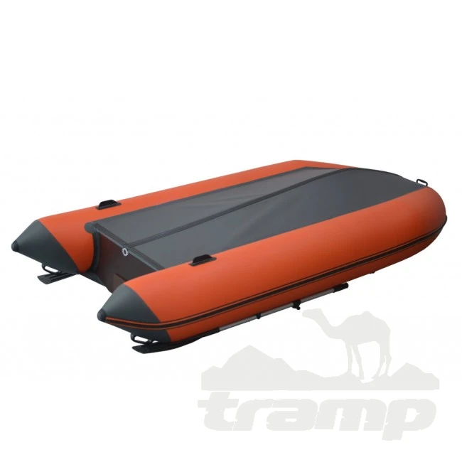 Лодки ПВХ Моторно-гребная лодка Flinc FT340К (графитово - оранжевый) модель 2025 г