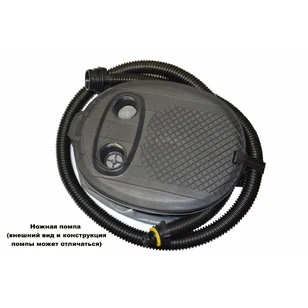 Моторно-гребная лодка Flinc FT340К (графитово - оранжевый) модель 2025 г