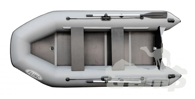 Лодки ПВХ Моторно-гребная лодка Flinc FT360К (оранжево-графитовый) модель 2025 г