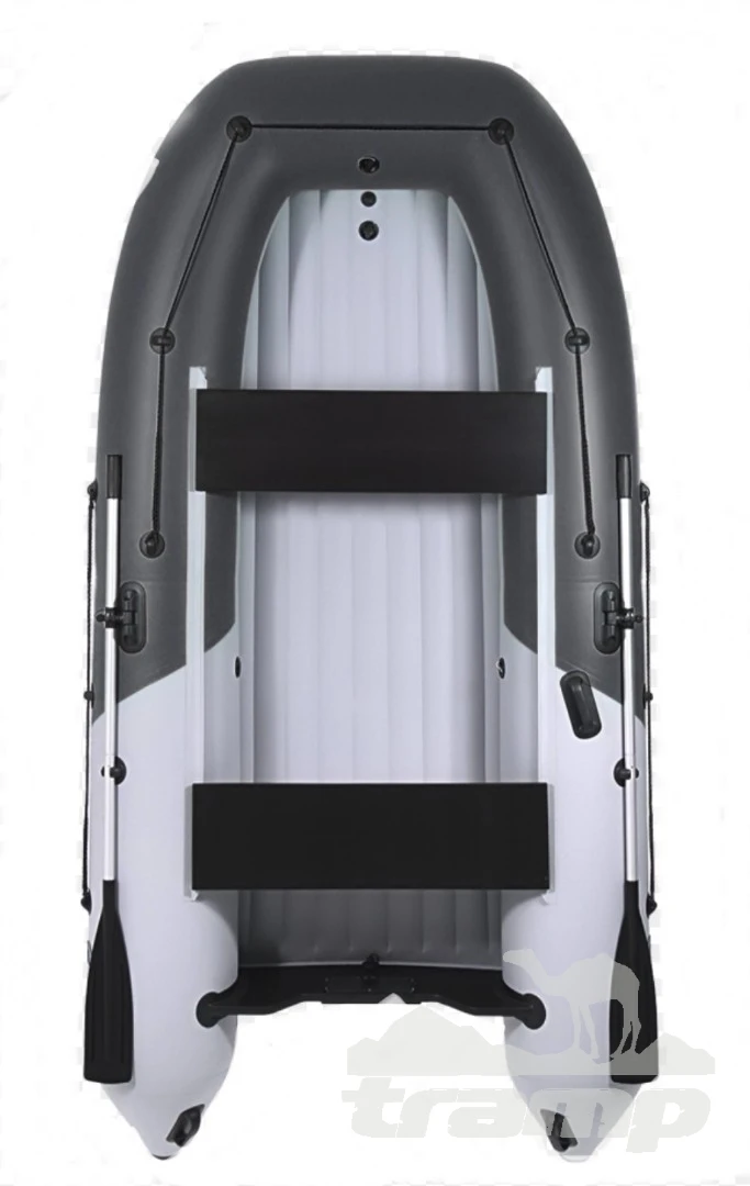 Лодки ПВХ Лодка Grouper GR 335W (кокпит 80 см) НДНД (графитово - серый) модель 2025 г