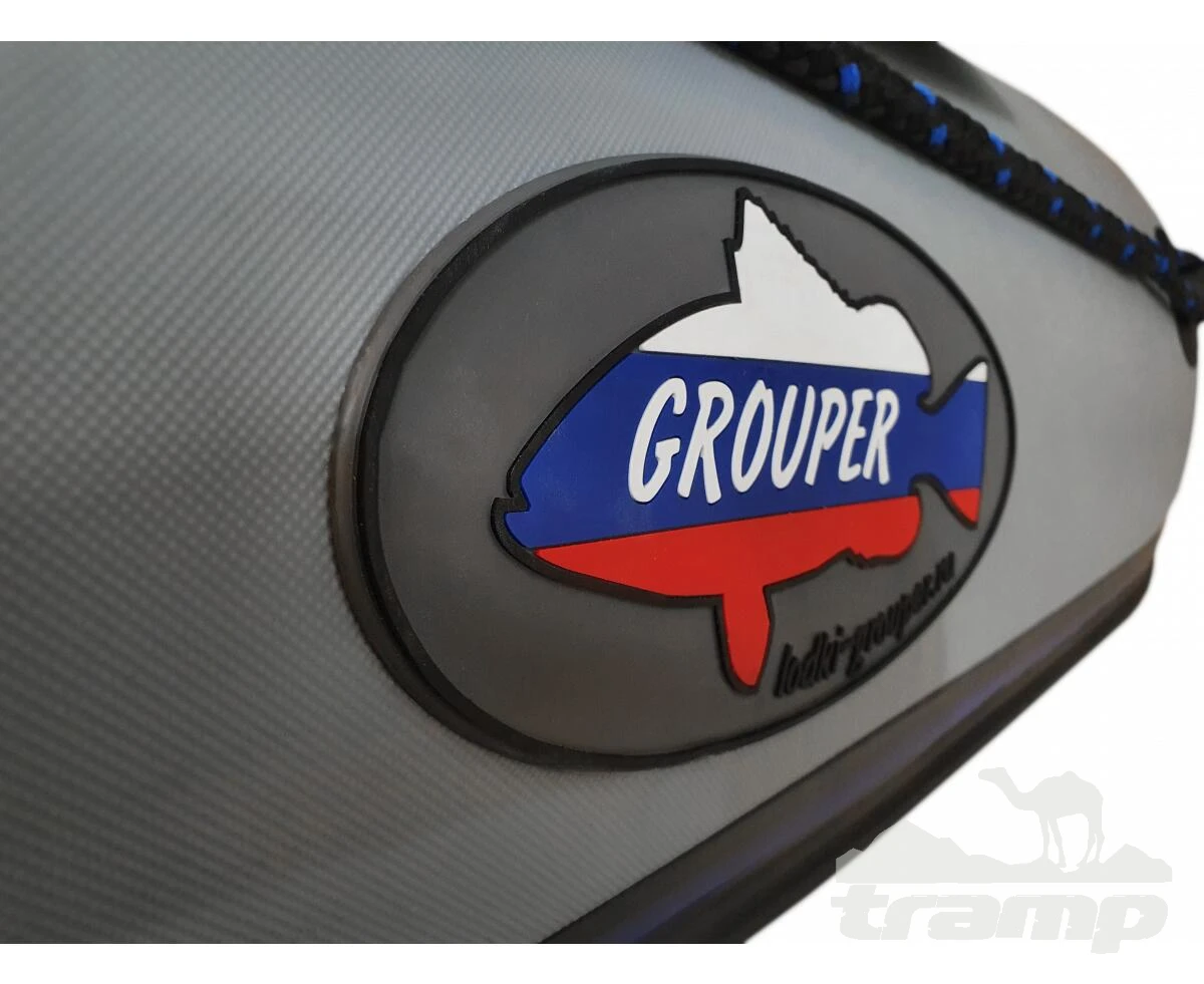 Лодки ПВХ Лодка Grouper GR 335W (кокпит 80 см) НДНД (графитово - серый) модель 2025 г
