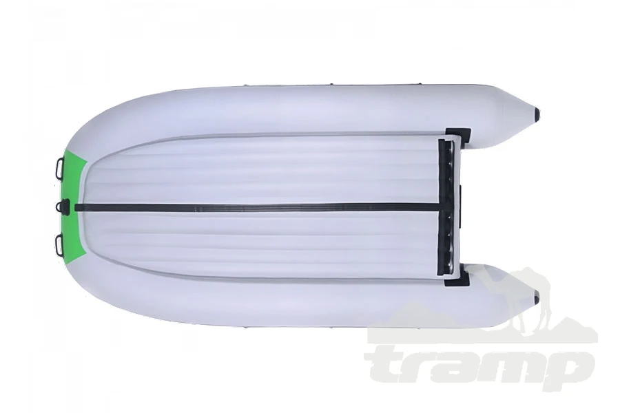 Лодки ПВХ Лодка Grouper GR 335W (кокпит 80 см) НДНД (серо - салатовый ) модель 2025 г