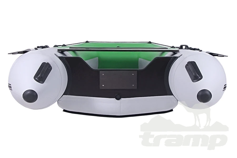 Лодки ПВХ Лодка Grouper GR 335W (кокпит 80 см) НДНД (серо - салатовый ) модель 2025 г