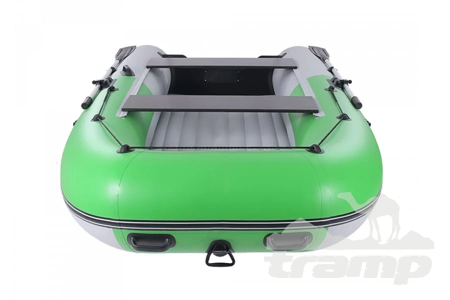 Лодки ПВХ Лодка Grouper GR 335W (кокпит 80 см) НДНД (серо - салатовый ) модель 2025 г