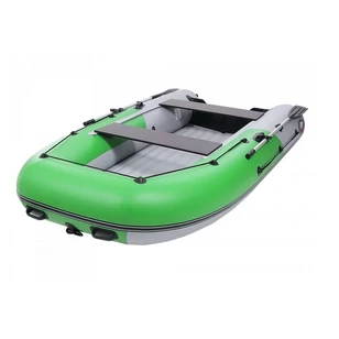 Лодка Grouper GR 335W (кокпит 80 см) НДНД (серо - салатовый ) модель 2025 г