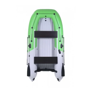 Лодка Grouper GR 335W (кокпит 80 см) НДНД (серо - салатовый ) модель 2025 г