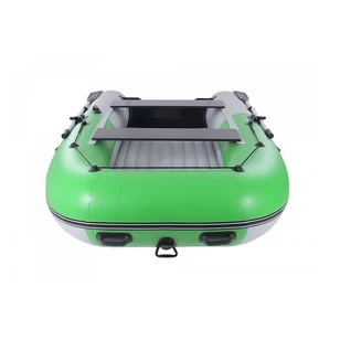 Лодка Grouper GR 335W (кокпит 80 см) НДНД (серо - салатовый ) модель 2025 г