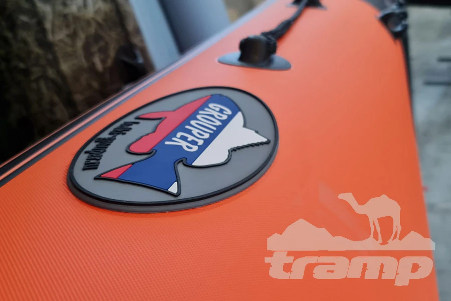 Лодки ПВХ Лодка Grouper GR 350 НДНД (оранжево - черный ) модель 2025 г