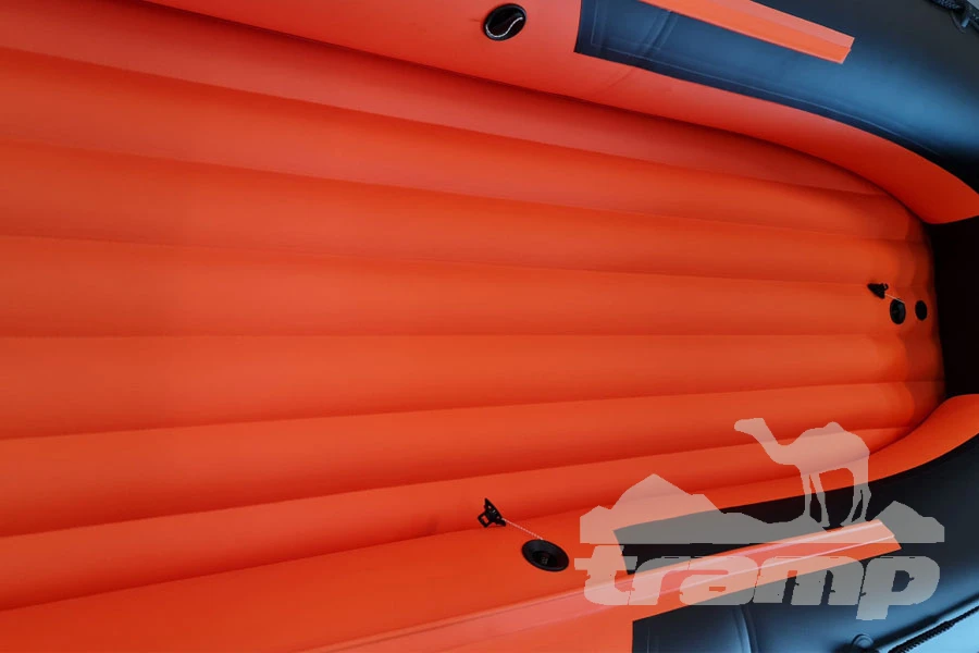 Лодки ПВХ Лодка Grouper GR 350 НДНД (оранжево - черный ) модель 2025 г