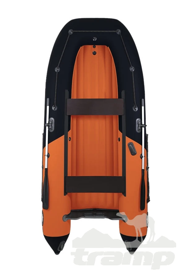 Лодки ПВХ Лодка Grouper GR 350 НДНД (оранжево - черный ) модель 2025 г