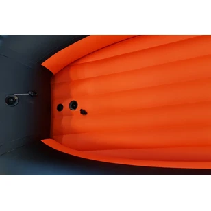 Лодка Grouper GR 350 НДНД (оранжево - черный ) модель 2025 г