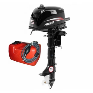 Лодочный мотор 2T Hidea HD5FHS + Бак на 12 литров!