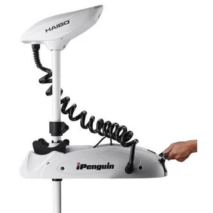 Лодочный электромотор Haibo iPenguin P65 Pro c GPS якорем (пульт Д/У)