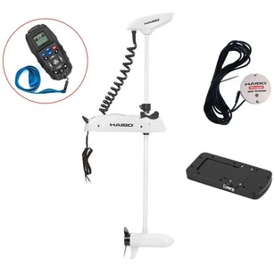 Лодочный электромотор Haibo iPenguin P65 Pro c GPS якорем (пульт Д/У, компас GPS, быстросъем. площадка)