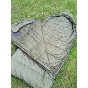 Спальный мешок кокон Tramp Troll T-Loft Regular Olive (левый) 220*95*85 см (-25°C)
