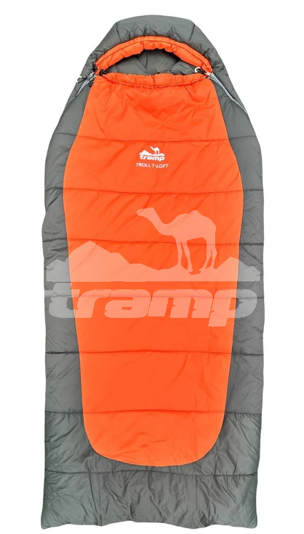 Спальные мешки Спальный мешок кокон Tramp Troll T-Loft Regular (левый) 220*95*85 см (-25°C)