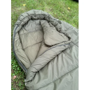 Спальный мешок кокон Tramp Troll T-Loft Compact Olive (левый) 200*90*85 см (-25°C)