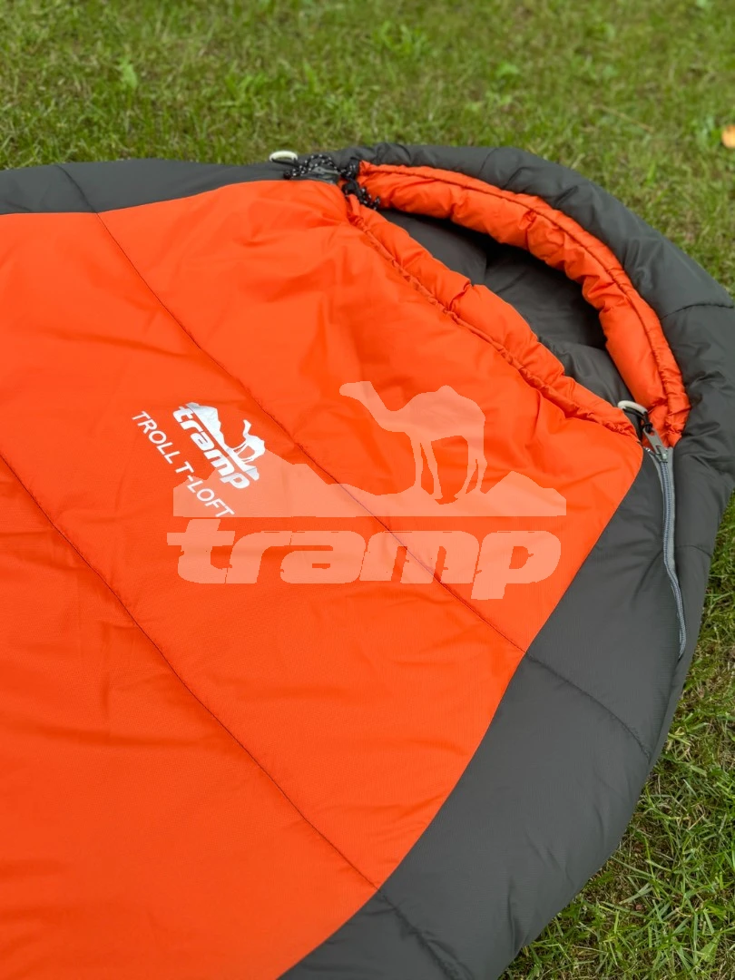 Спальные мешки Спальный мешок кокон Tramp Troll T-Loft Compact (правый) 200*90*85 см (-25°C)