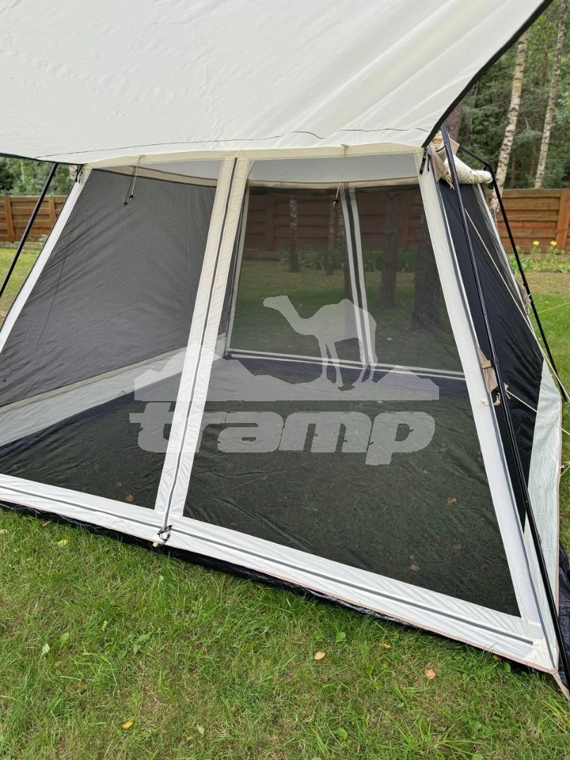 Шатрово-тентовая продукция Палатка-Шатер TRAMP Bungalow LUX Sand 3х3х2.25 м (V2)