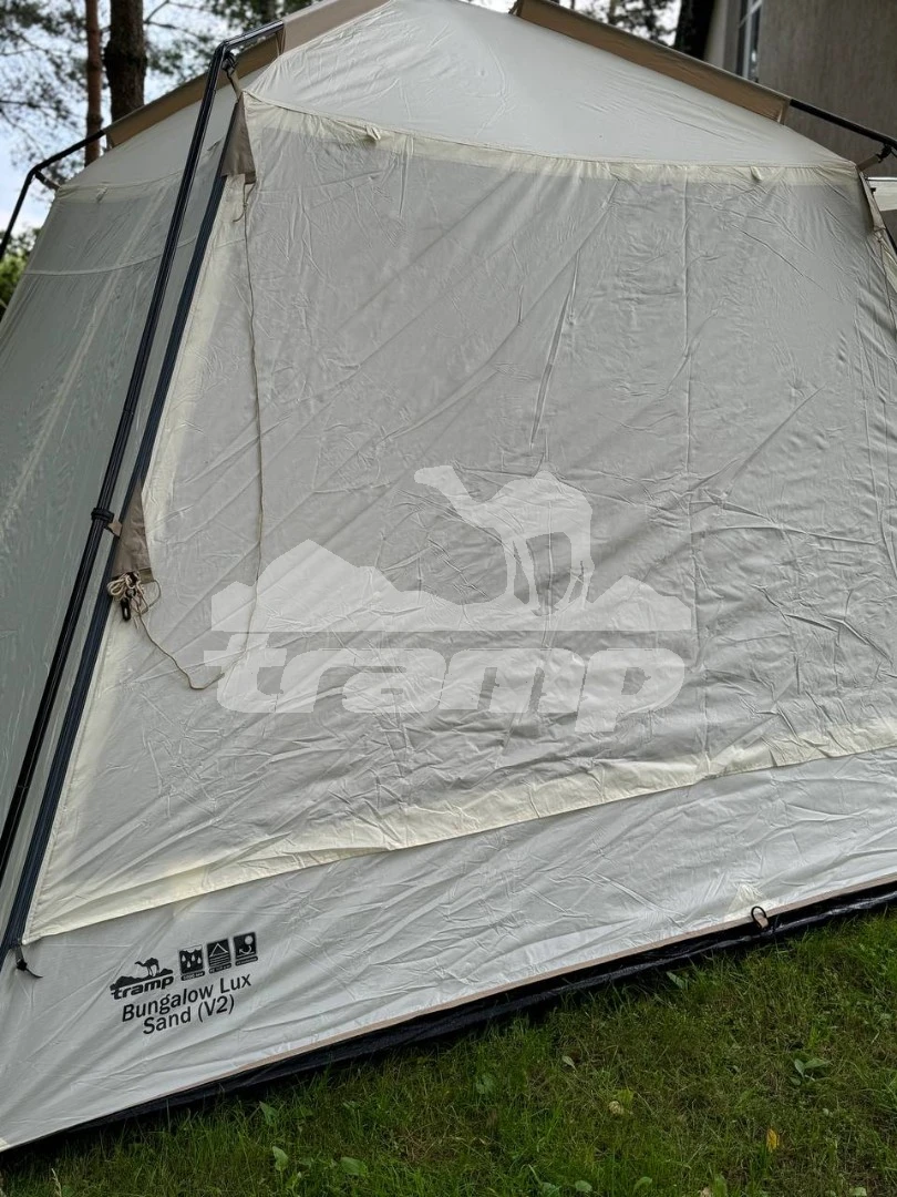Шатрово-тентовая продукция Палатка-Шатер TRAMP Bungalow LUX Sand 3х3х2.25 м (V2)