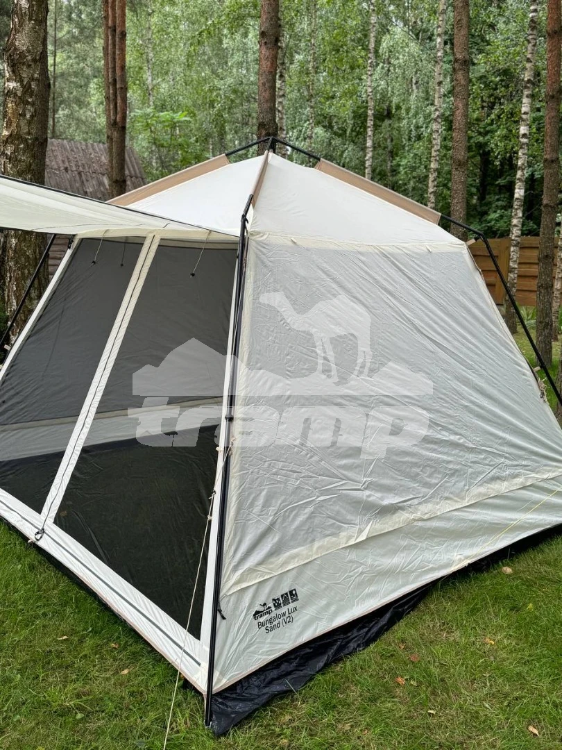 Шатрово-тентовая продукция Палатка-Шатер TRAMP Bungalow LUX Sand 3х3х2.25 м (V2)