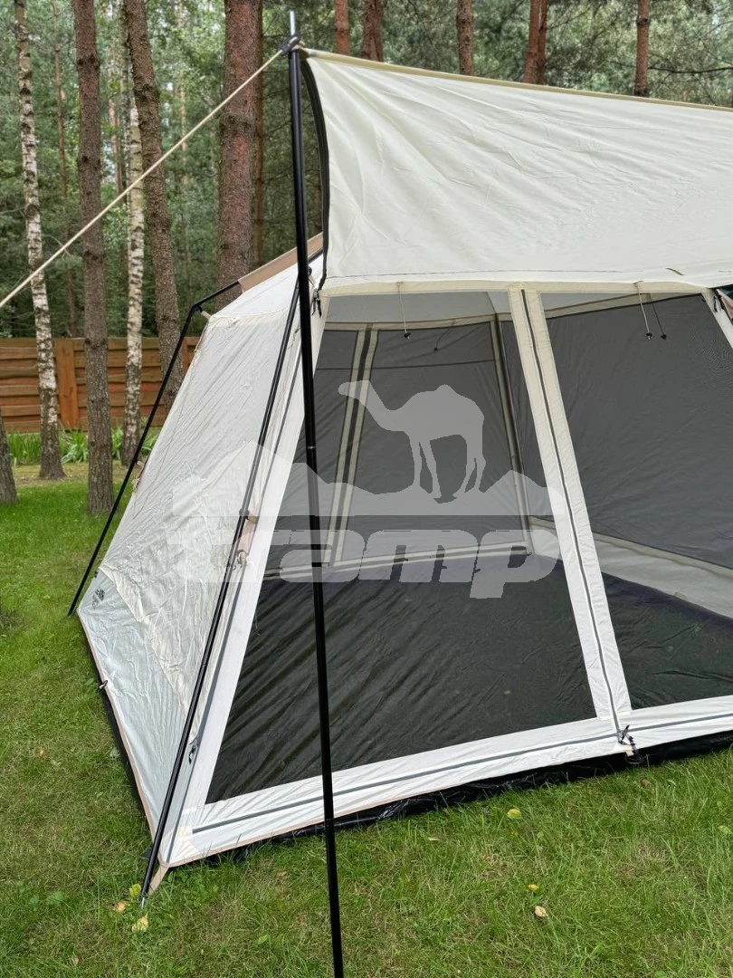Шатрово-тентовая продукция Палатка-Шатер TRAMP Bungalow LUX Sand 3х3х2.25 м (V2)