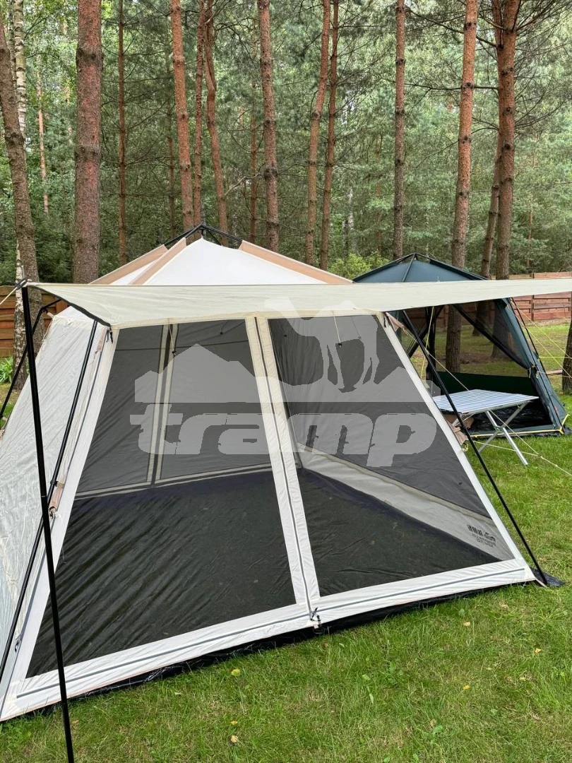 Шатрово-тентовая продукция Палатка-Шатер TRAMP Bungalow LUX Sand 3х3х2.25 м (V2)