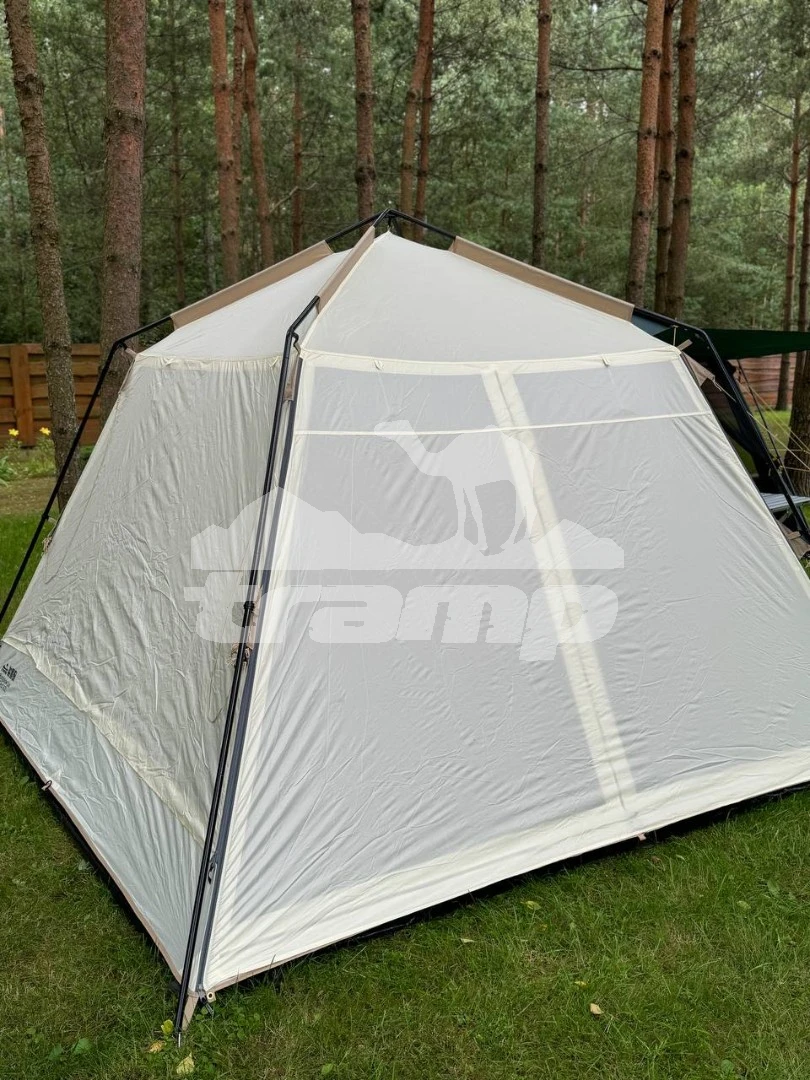 Шатрово-тентовая продукция Палатка-Шатер TRAMP Bungalow LUX Sand 3х3х2.25 м (V2)