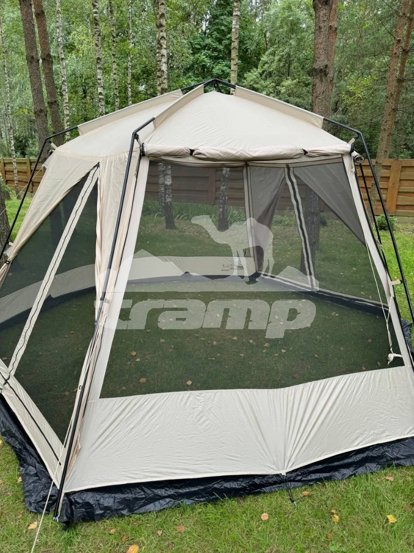 Шатрово-тентовая продукция Палатка-Шатер TRAMP Mosquito LUX Sand 4.3х3.7х2.25 м (V2)