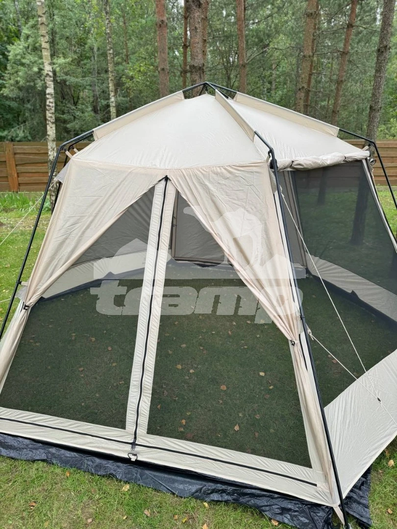 Шатрово-тентовая продукция Палатка-Шатер TRAMP Mosquito LUX Sand 4.3х3.7х2.25 м (V2)