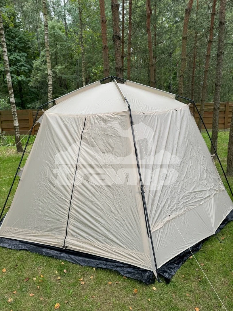 Шатрово-тентовая продукция Палатка-Шатер TRAMP Mosquito LUX Sand 4.3х3.7х2.25 м (V2)