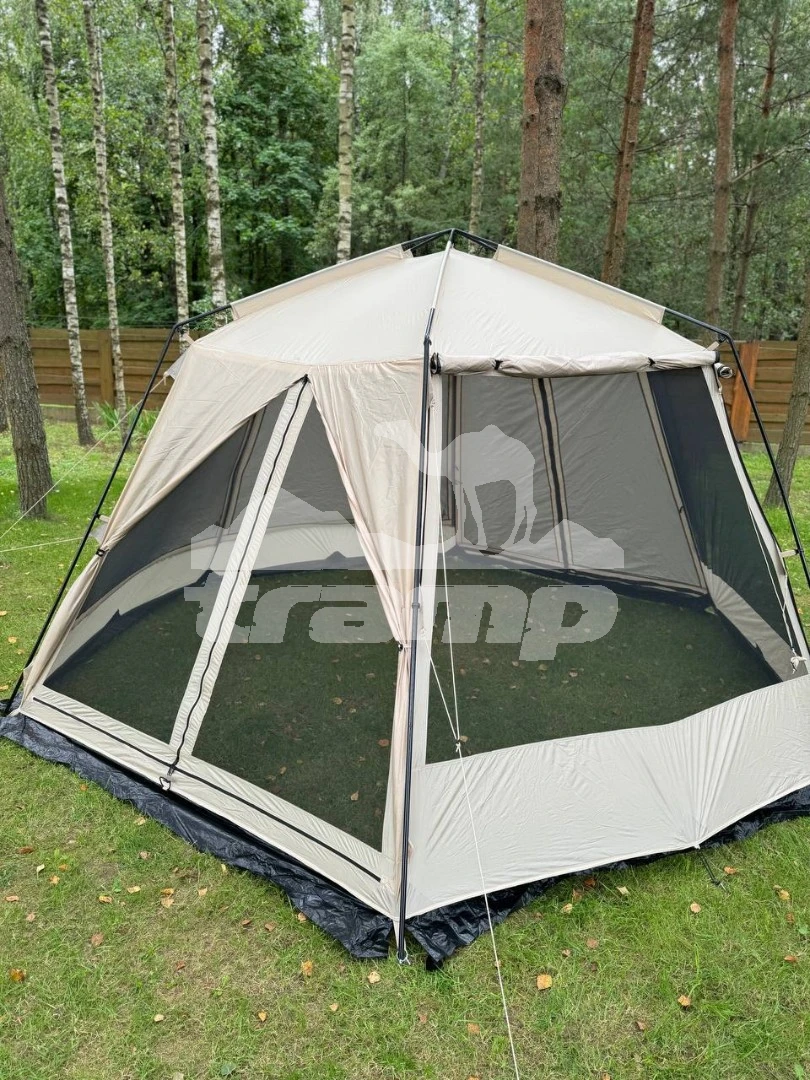 Шатрово-тентовая продукция Палатка-Шатер TRAMP Mosquito LUX Sand 4.3х3.7х2.25 м (V2)