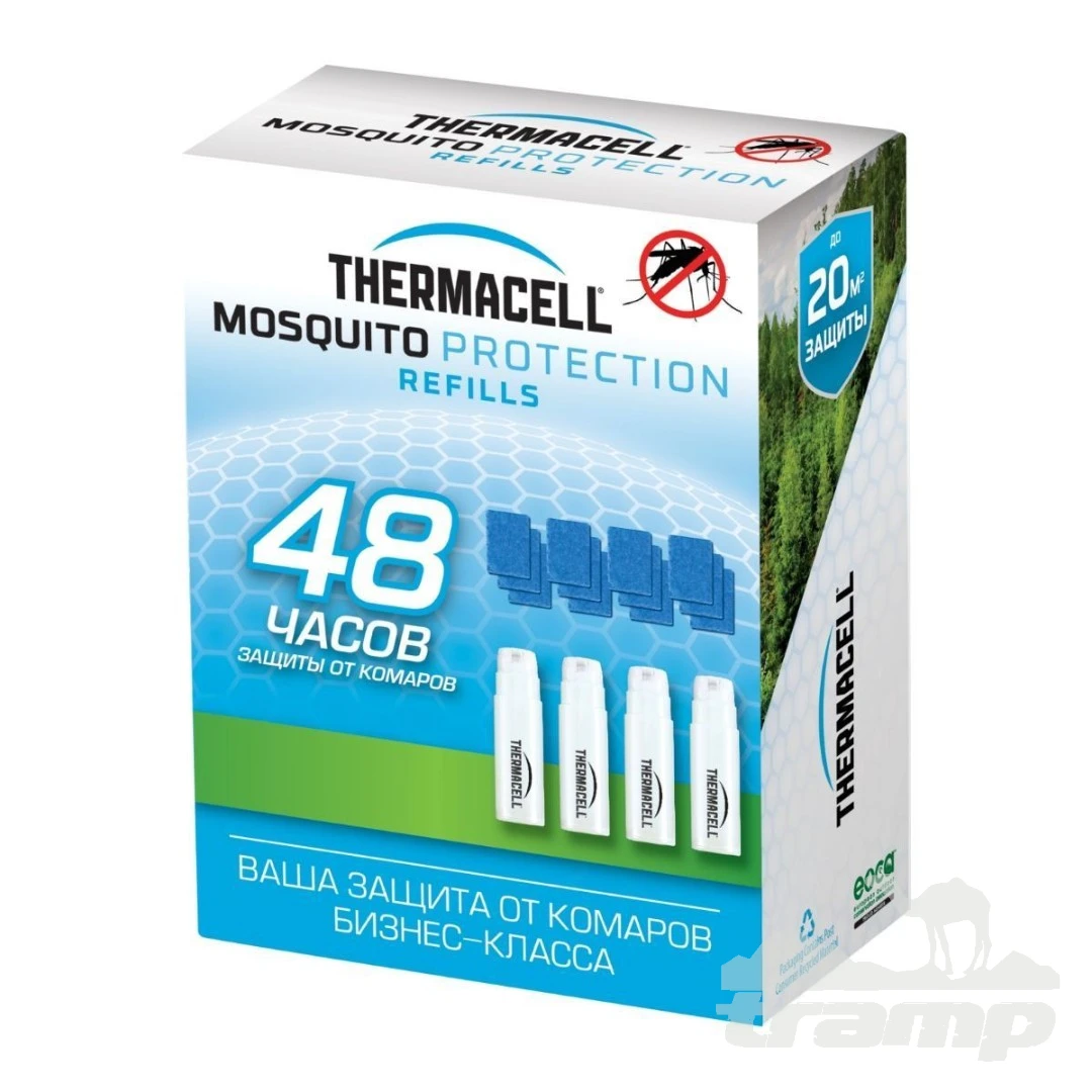 Защита от насекомых Thermacell Набор запасной Thermacell (4 газовых картриджа + 12 пластин)