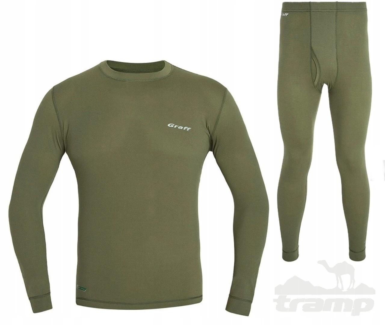 Обувь и Одежда Термобелье Graff Duo Skin 300 футболка + кальсоны (оливковый) размер XXL