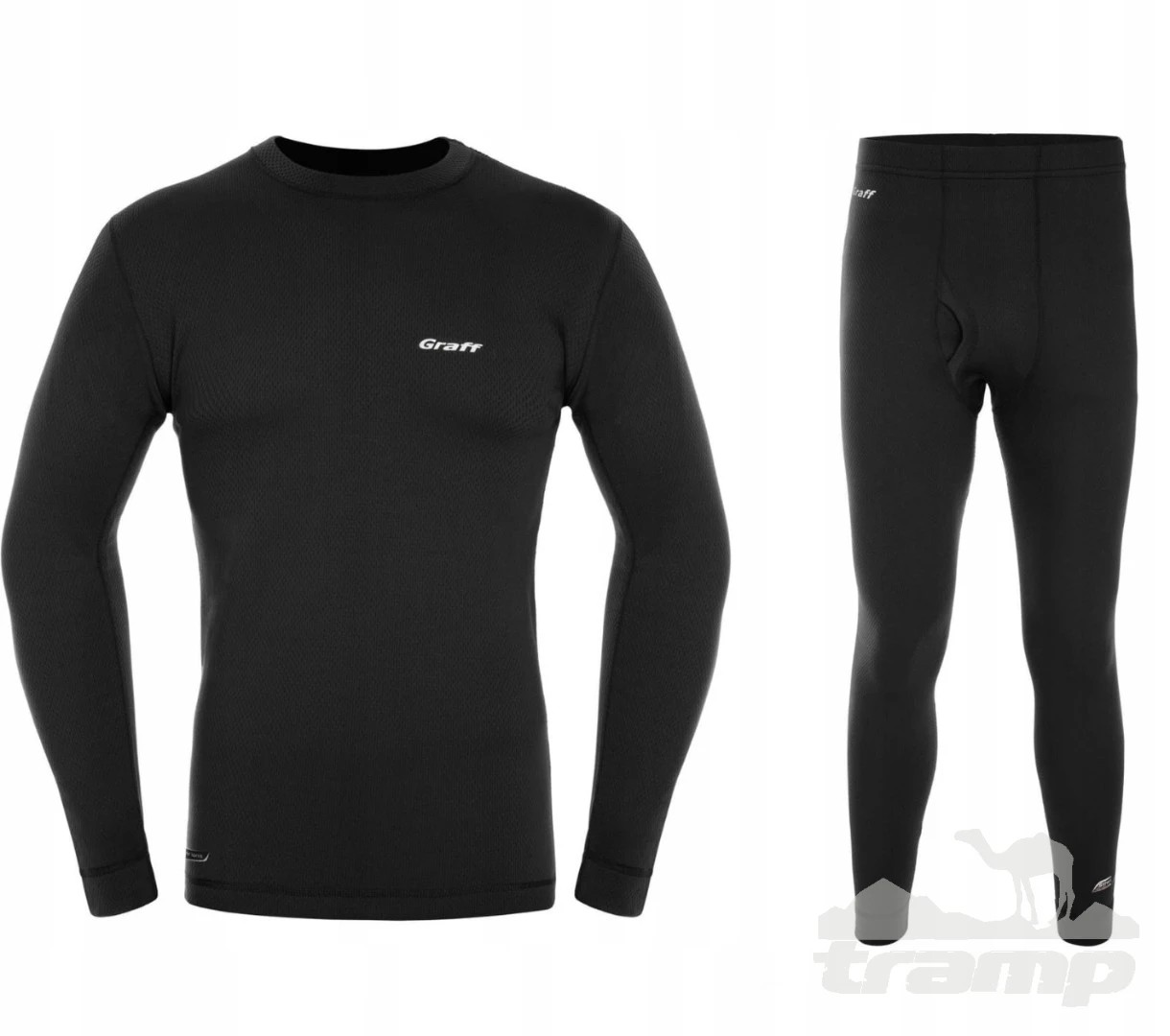 Обувь и Одежда Термобелье Graff Duo Skin 300 футболка + кальсоны (черный) размер L