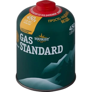 Газовый баллон резьбовой GAS STANDART Корея 450 г.
