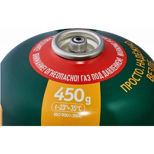 Газовый баллон резьбовой GAS STANDART Корея 450 г.