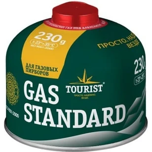 Баллон газовый резьбовой Tourist GAS STANDART 230 г