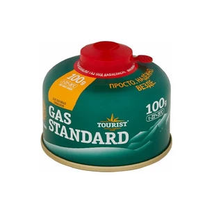 Газовый баллон TOURIST GAS STANDARD, 100 г, с клапаном резьбового типа TBR-100