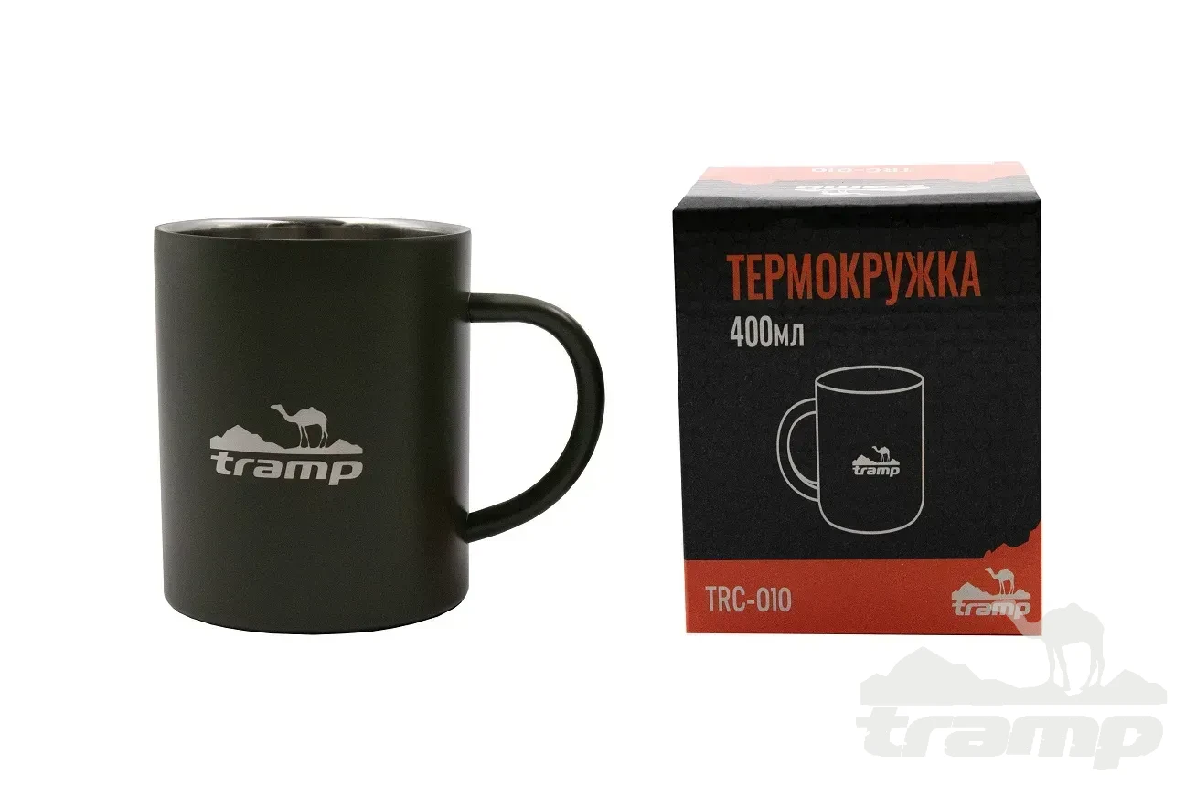 Походная посуда Термокружка Tramp 400 мл TRC-010-olive