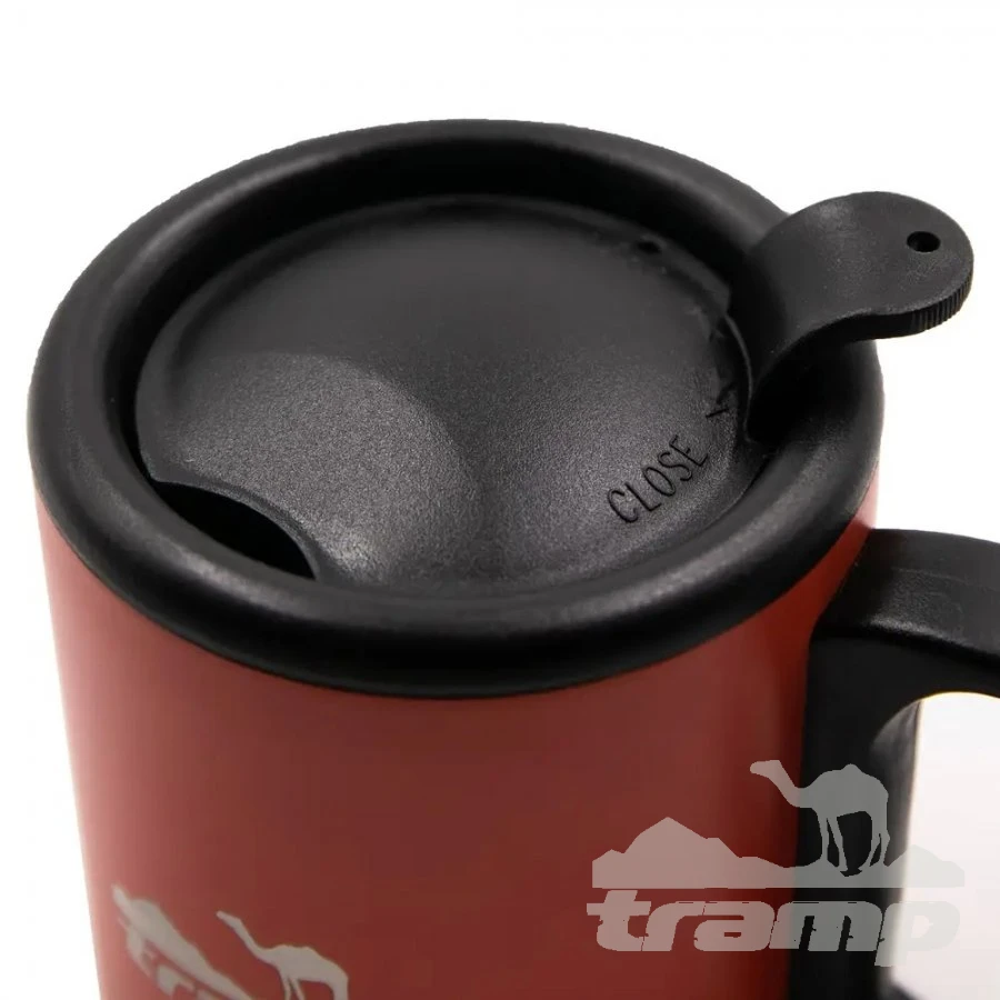 Походная посуда Термокружка Tramp с поилкой и защёлкой 0.350 л TRC-020.17-terracotta