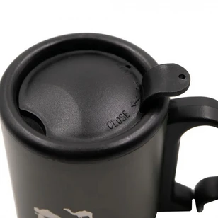 Термокружка Tramp с поилкой и защёлкой 0.350 л TRC-020.12-olive