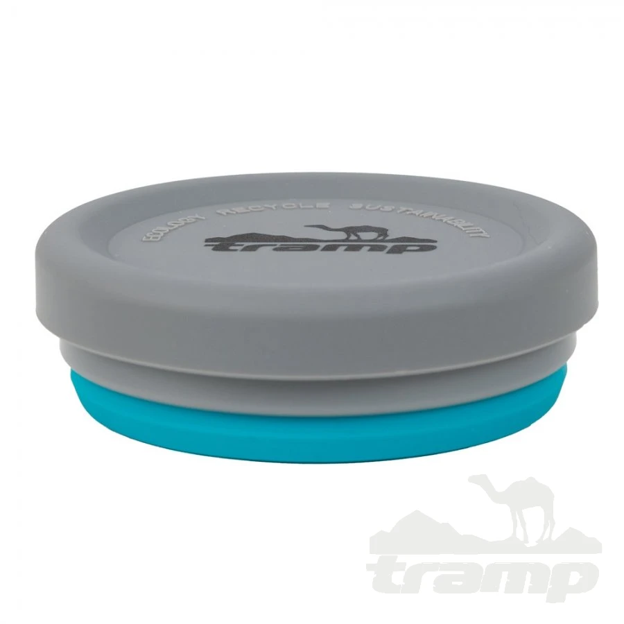 Походная посуда Tramp Стакан силиконовый 200 мл, TRC-126-aquamarine