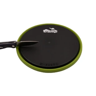 Tramp Тарелка силиконовая с пластиковым дном 1070 мл, TRC-124-olive