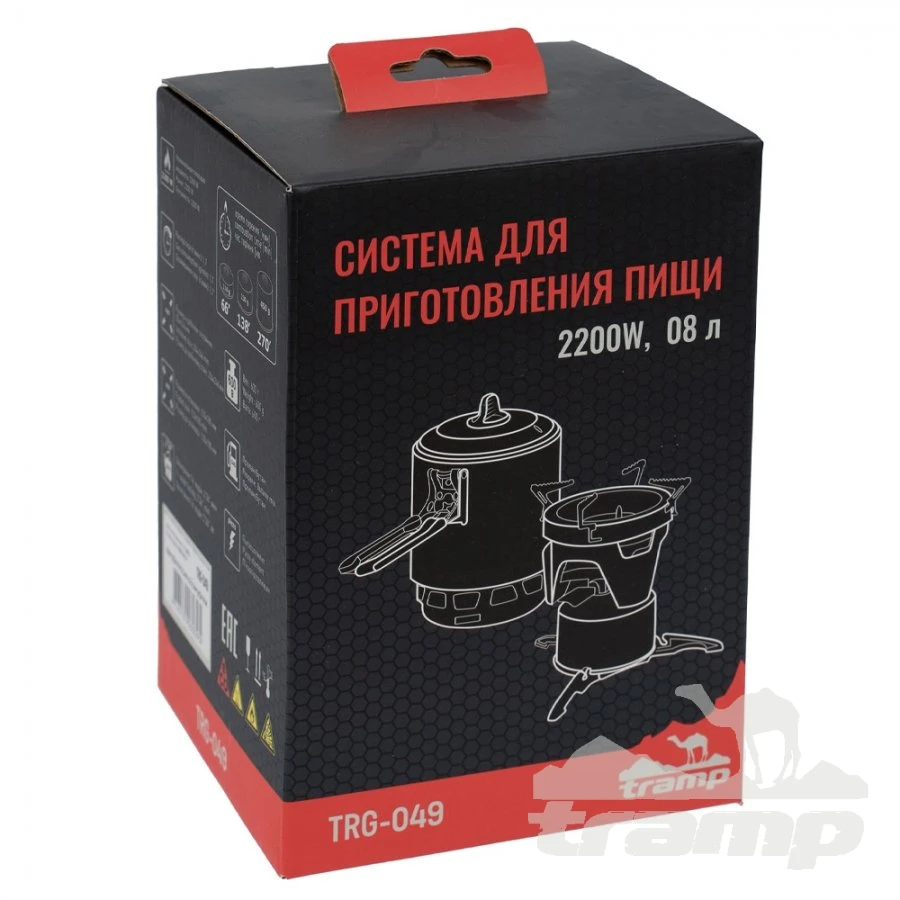Газовое оборудование Система для приготовления пищи Tramp 800 мл (оливковый)