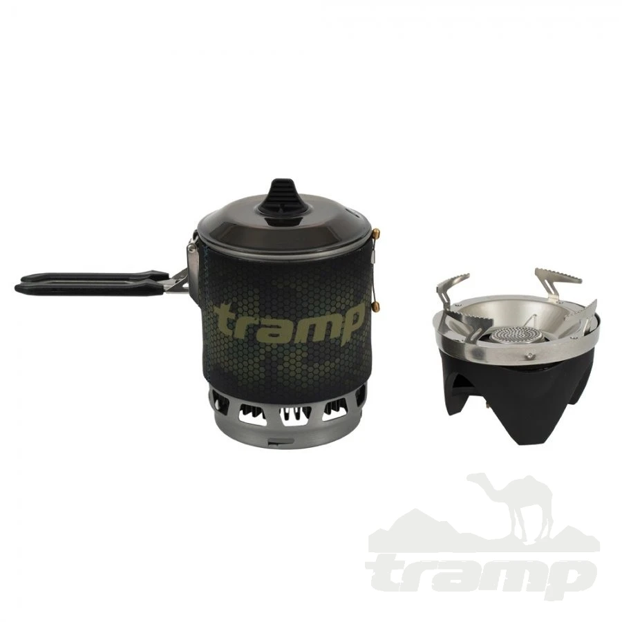 Газовое оборудование Система для приготовления пищи Tramp 800 мл (оливковый)