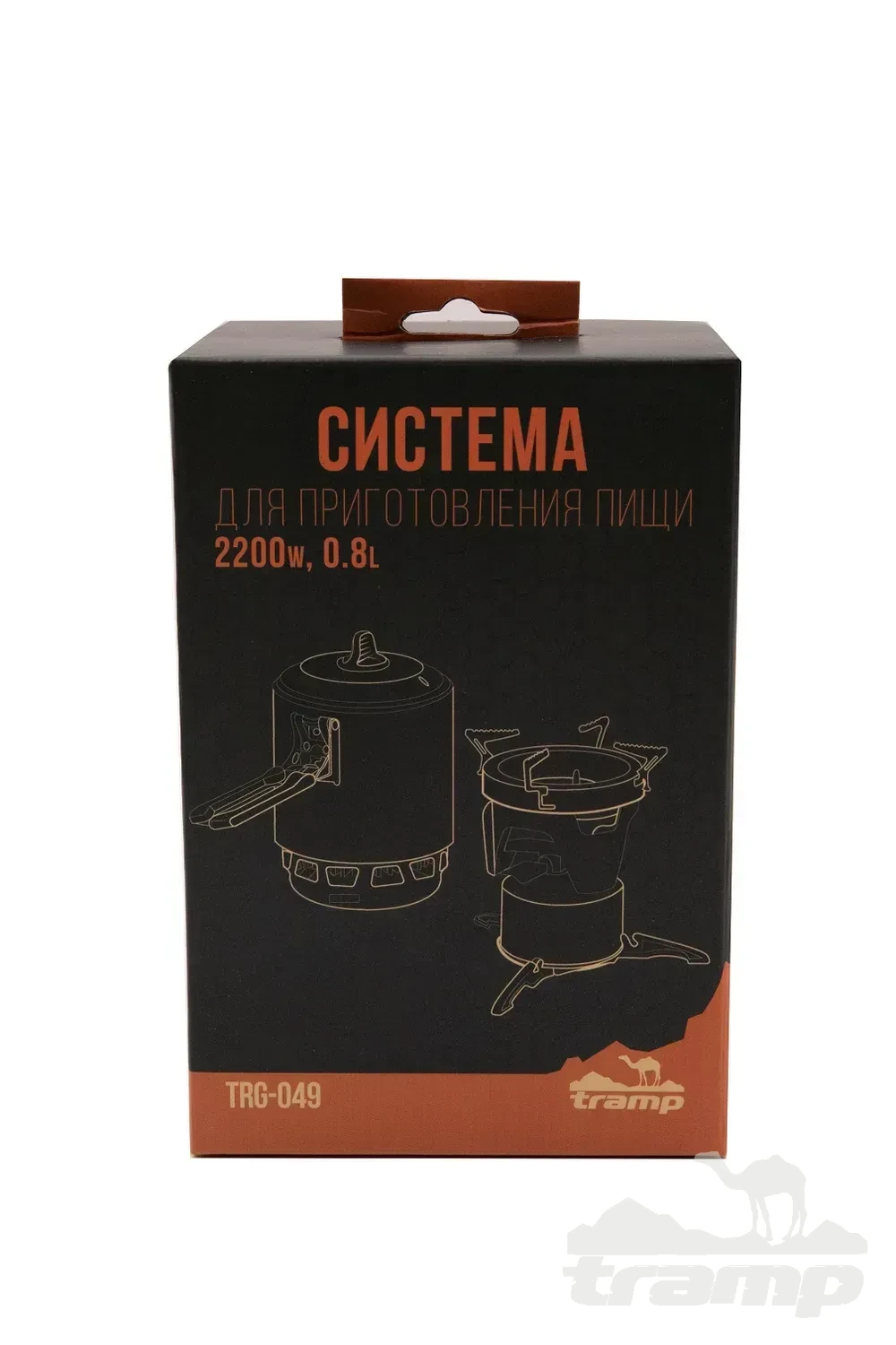 Газовое оборудование Система для приготовления пищи Tramp 800 мл (orange)