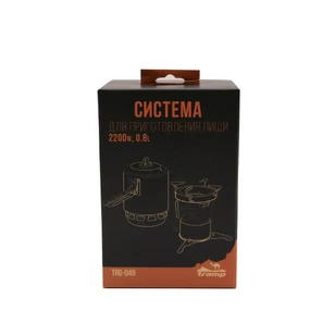 Система для приготовления пищи Tramp 800 мл (orange)